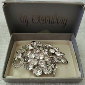 Vintage Eisenberg Ice Brooch